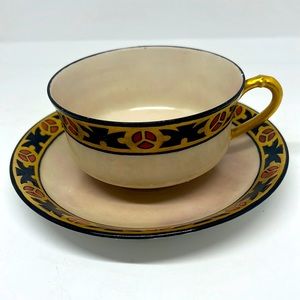 Haviland France Tea Cup and Saucer
